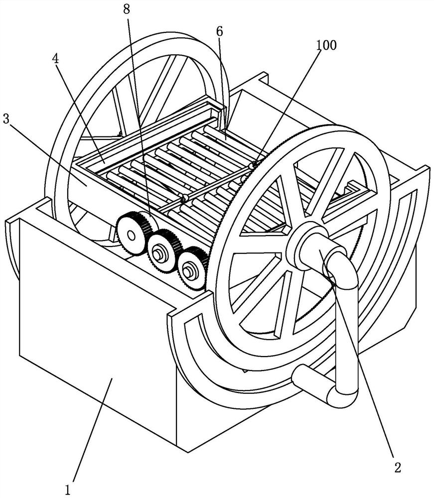 Electric barbecue oven capable of baking comprehensively and uniformly