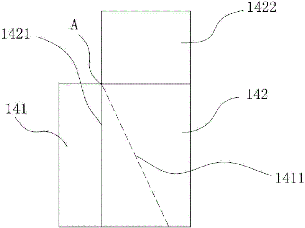 Paper handkerchief folding machining device