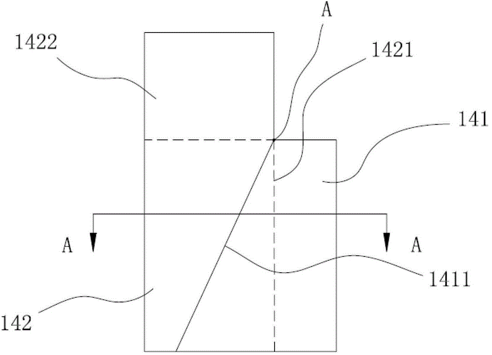 Paper handkerchief folding machining device