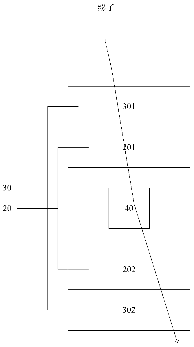 Muon energy and track measuring and imaging system and method