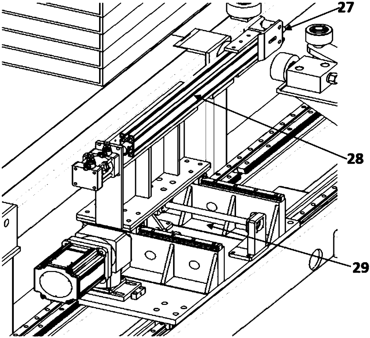 Automatic aluminum template production line