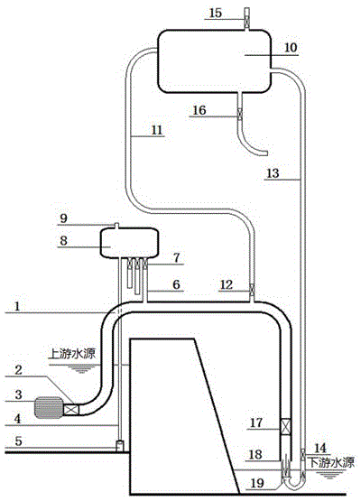 Energy gathering pumping device and pumping method thereof