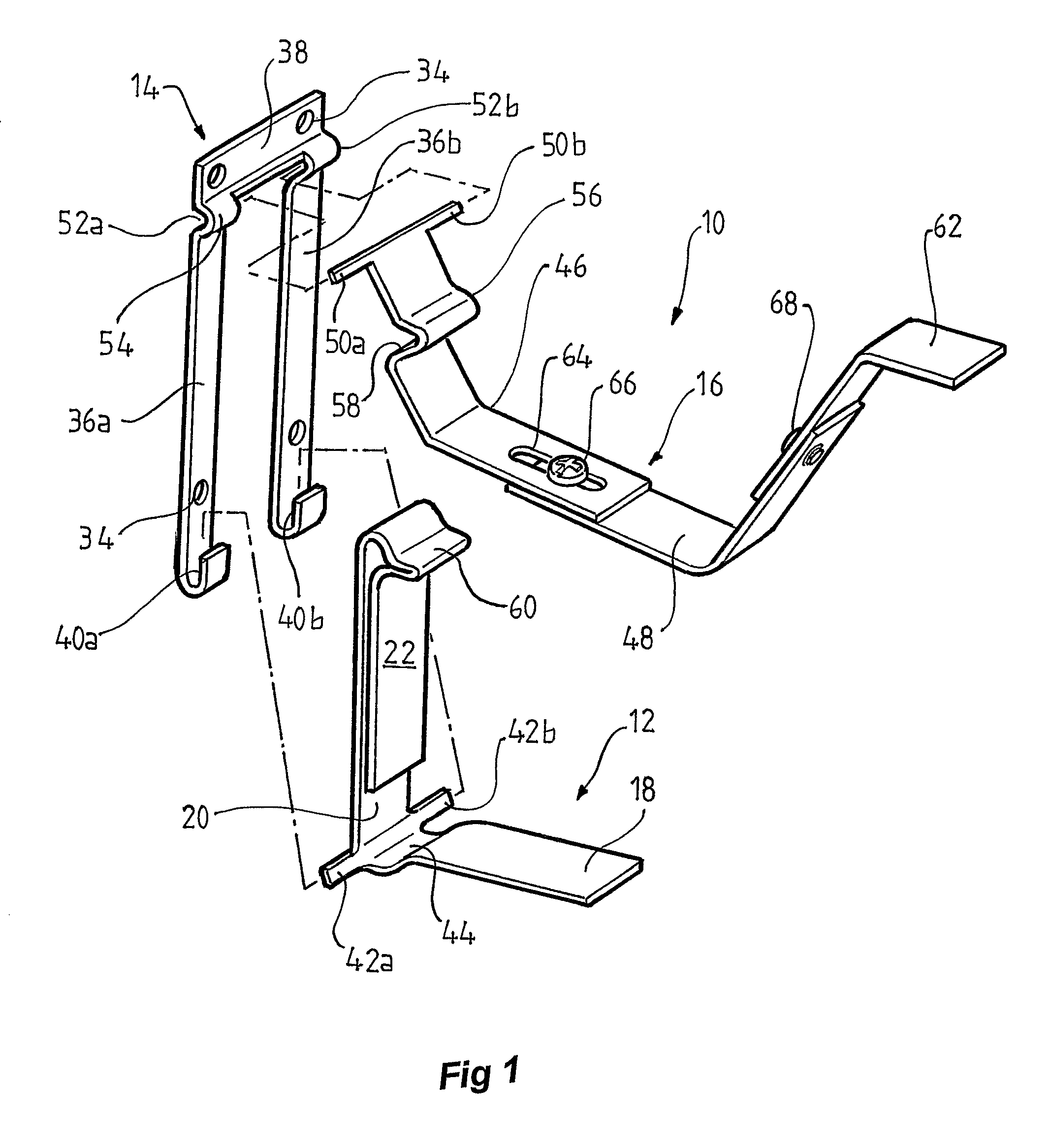 Bracket assembly for supporting a rotatable gutter system