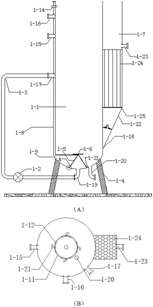 Integrated toxic degradation-resistant wastewater treatment device and treatment method