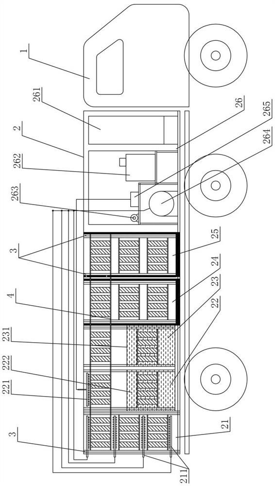 Vehicle-mounted scr catalyst on-site regeneration equipment