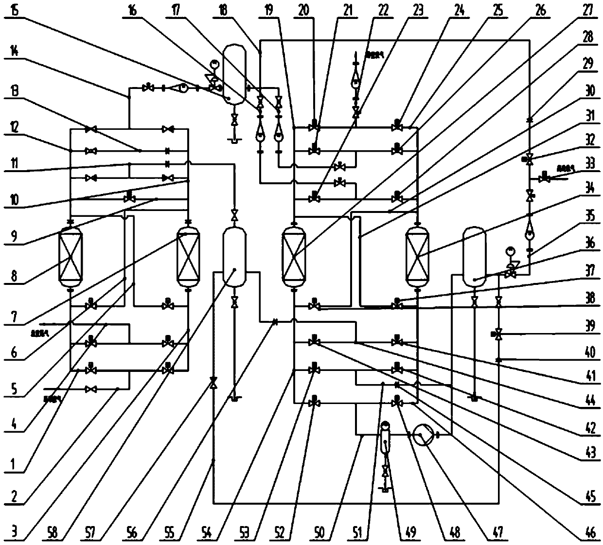 An integrated system and method for pressure swing adsorption oxygen production and oxygen purification