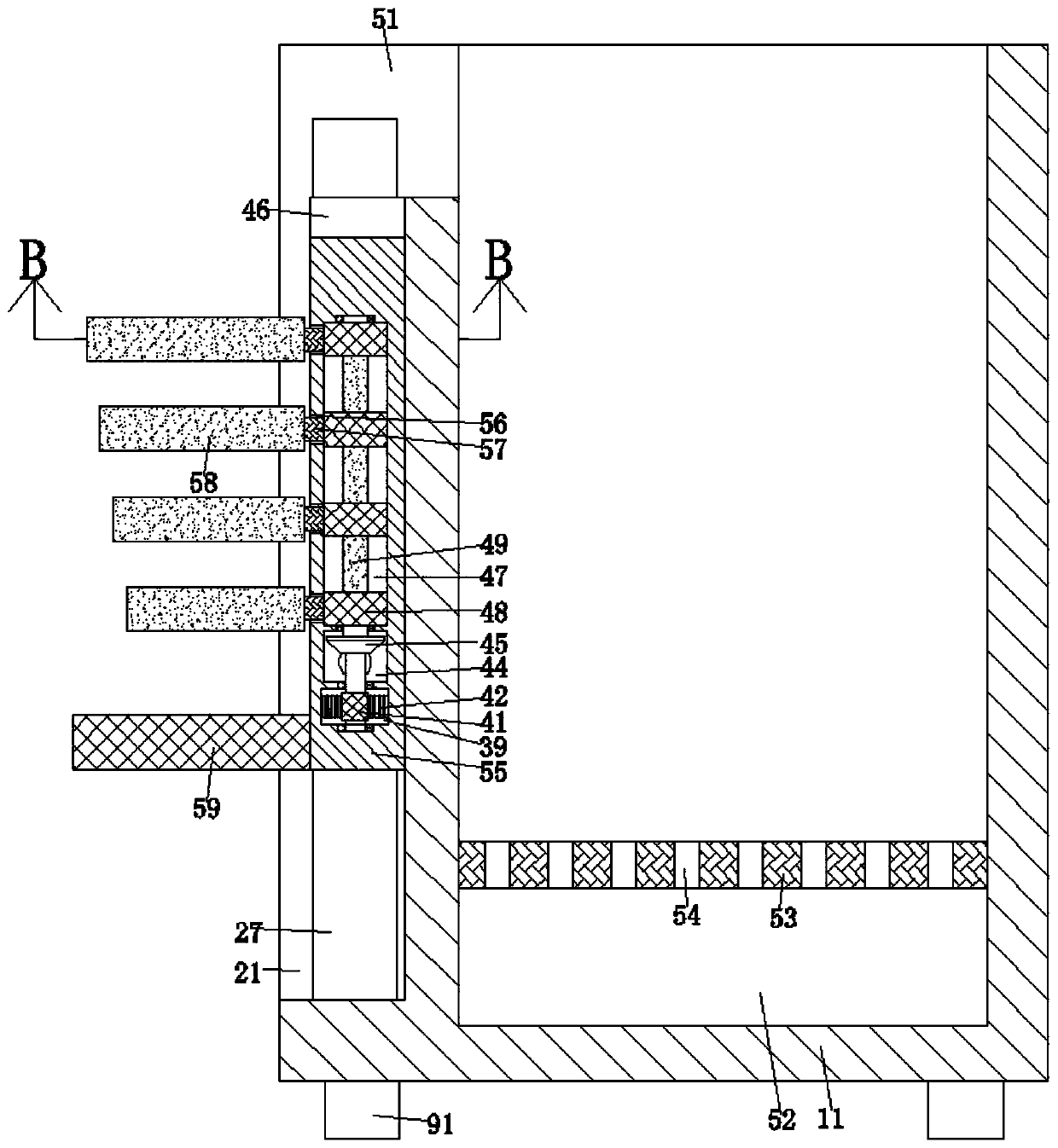 Garbage recycling device capable of recycling urban garbage