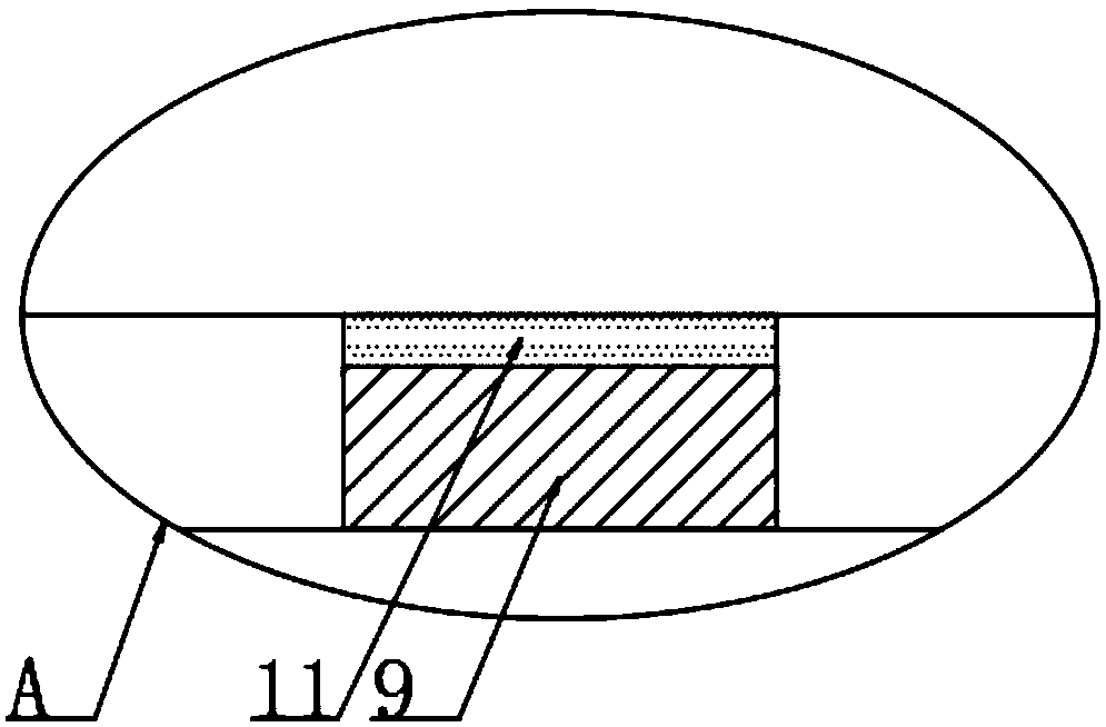 Hospital infusion device and adjusting method