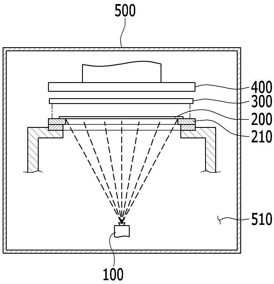 Precipitation source having volume changeable type crucible