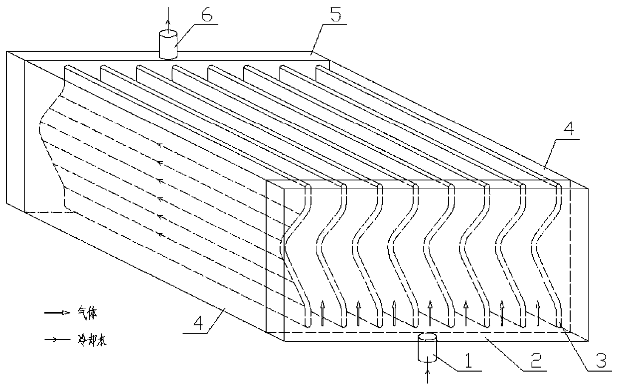 Integrated gas liquid removal and hydrothermal recycling device and method