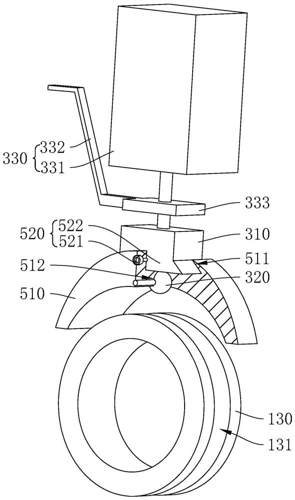 Device for detecting coaxiality of bearing inner ring