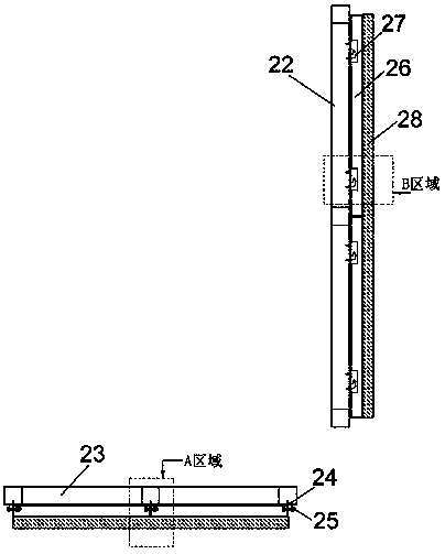 A production system for assembling sound-insulating and heat-insulating decorative materials