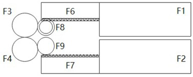 Stretching equipment for polymer composite multilayer material