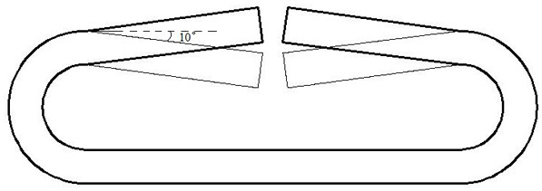 A titanium alloy anchor chain for ships and ocean engineering and its welding production process