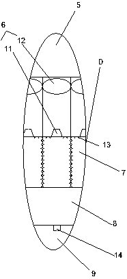 Mobile phone liquid crystal display screen capable of preventing light leakage