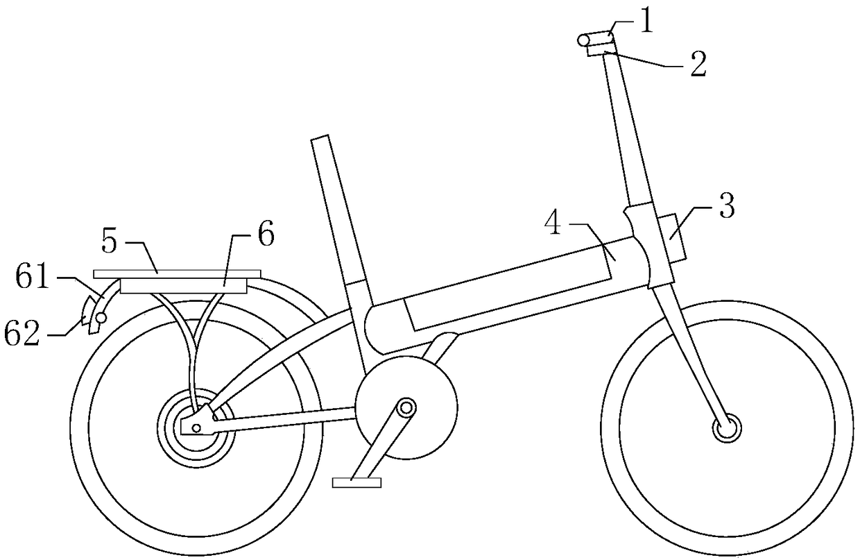 Electric bicycle lamp