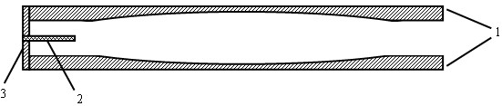 Air dielectric cylindrical lens antenna