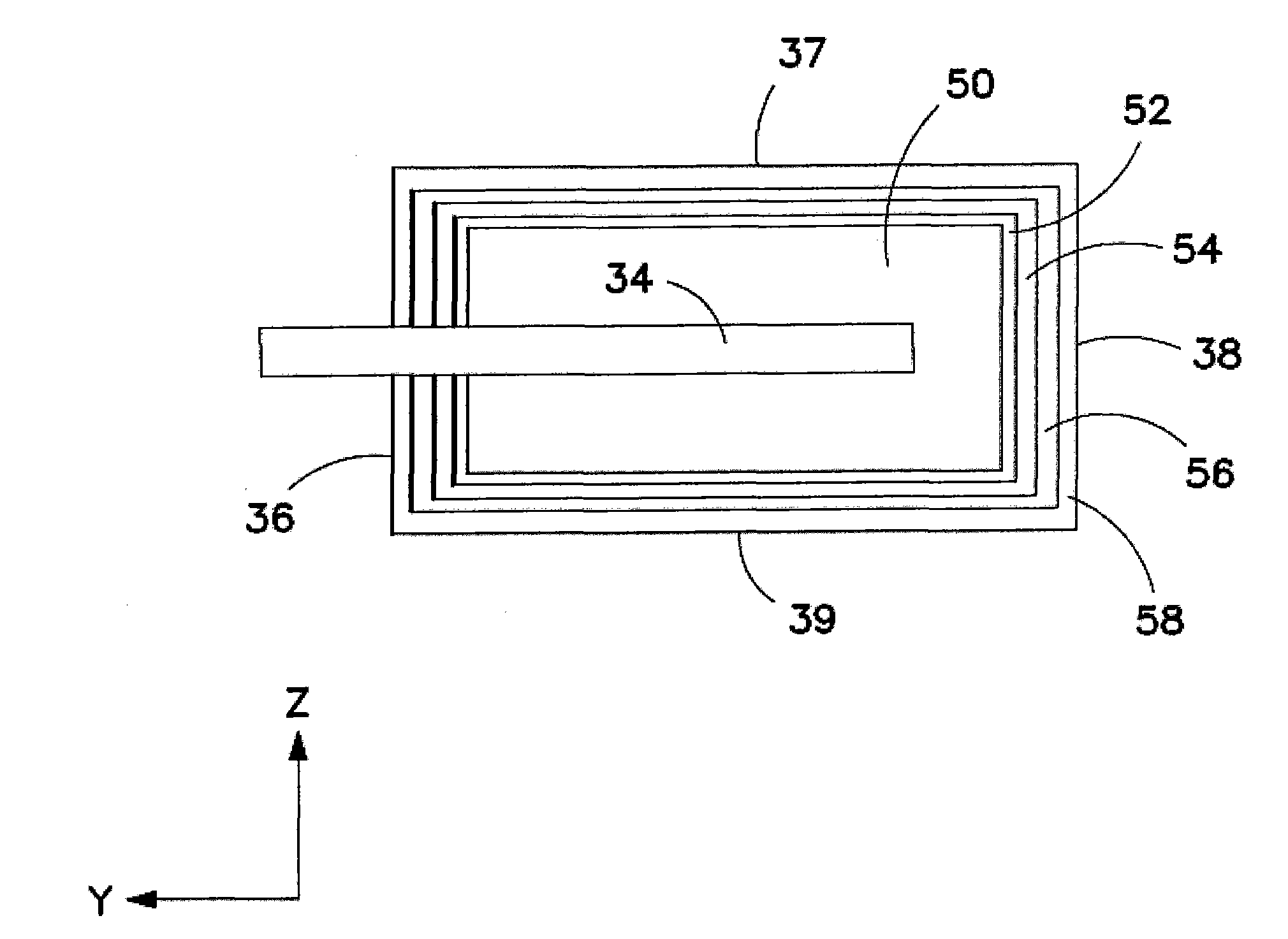 Anode for a solid electrolytic capacitor containing a non-metallic surface treatment