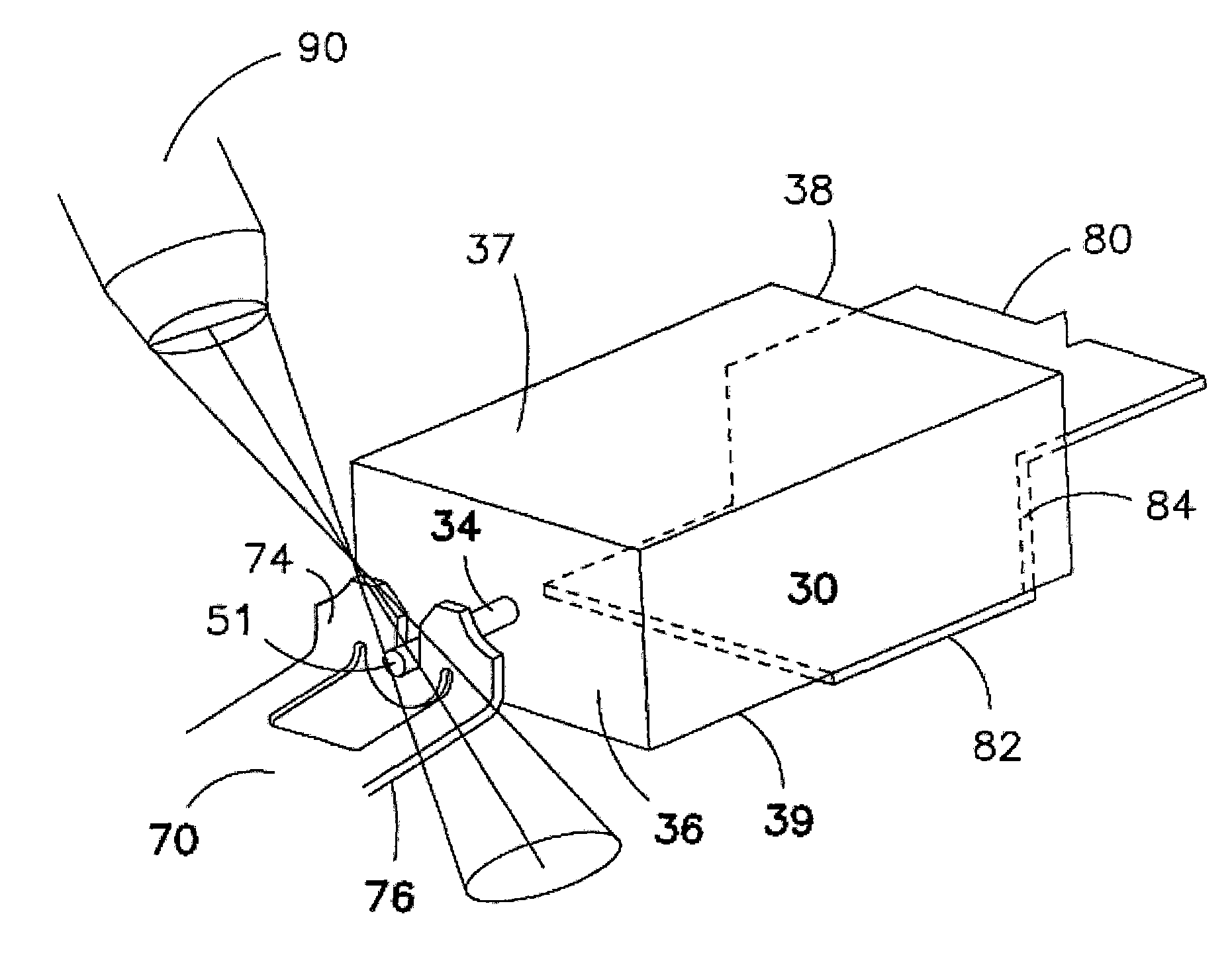 Anode for a solid electrolytic capacitor containing a non-metallic surface treatment