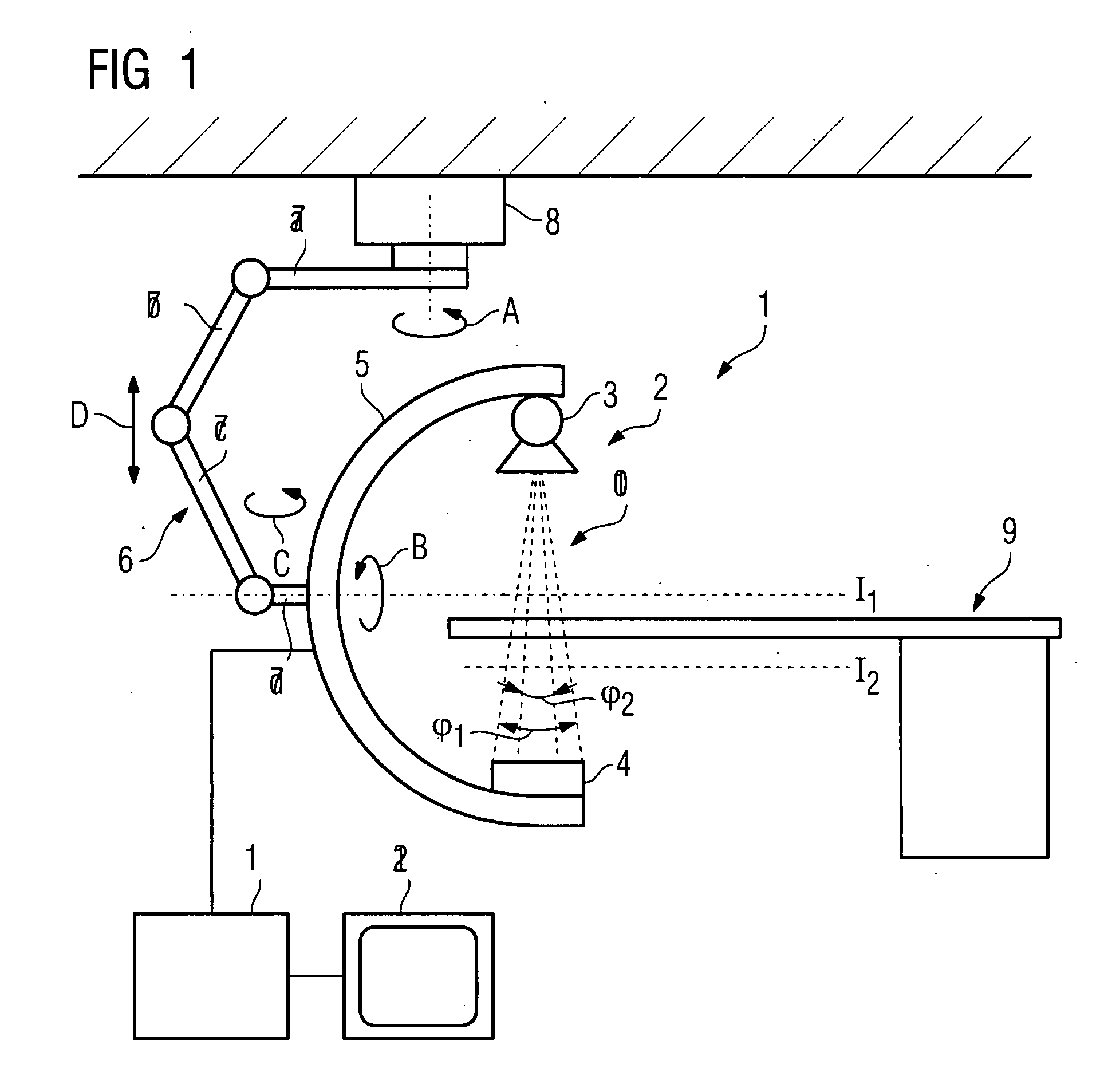 Method for recording images of a definable region of an examination object using a computed tomography facility