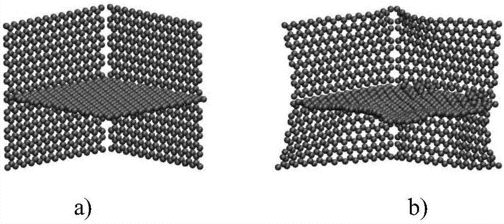 Coarse-grained molecular dynamic method for analyzing graphene assembly