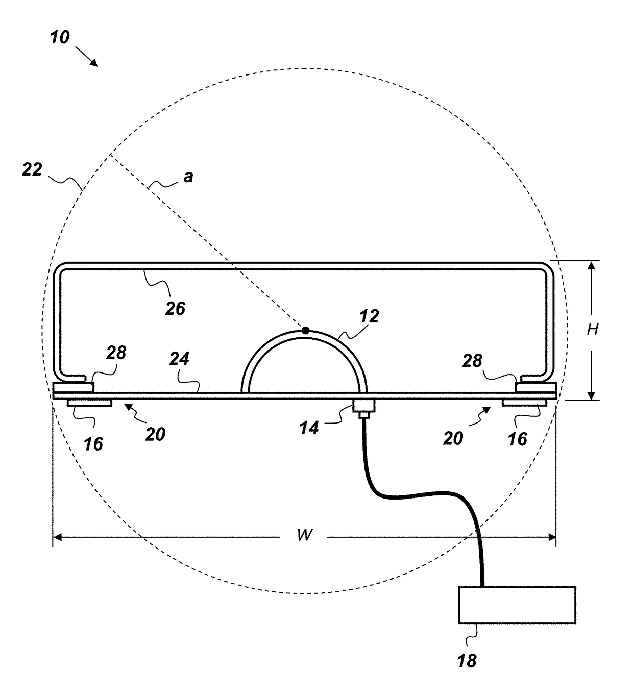 Non-foster active impedance circuit for electrically small antennas