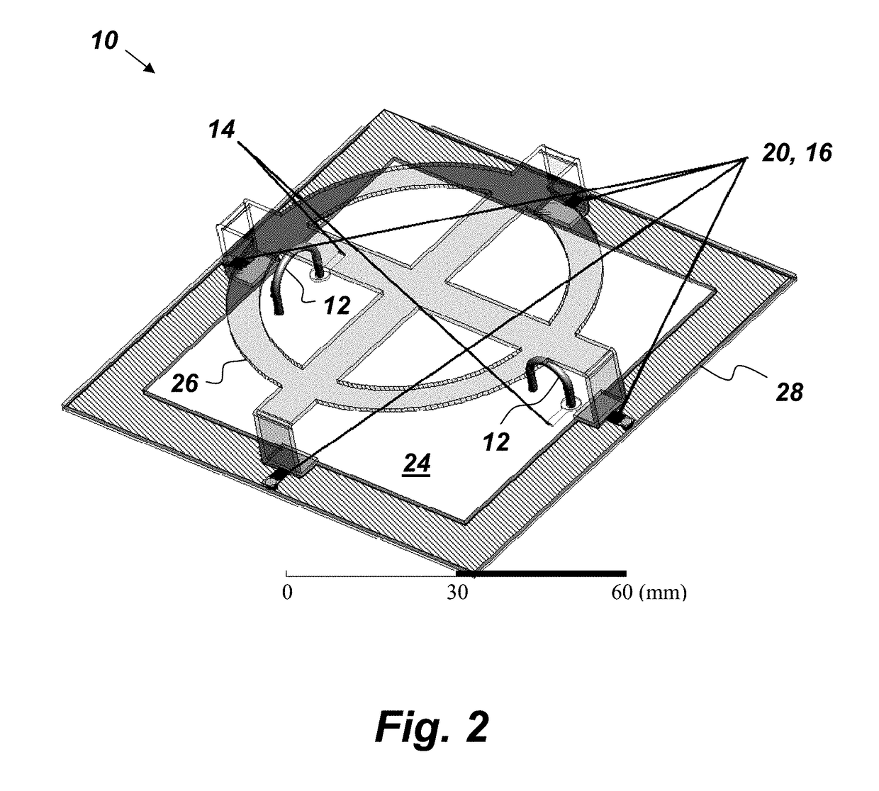 Non-foster active impedance circuit for electrically small antennas