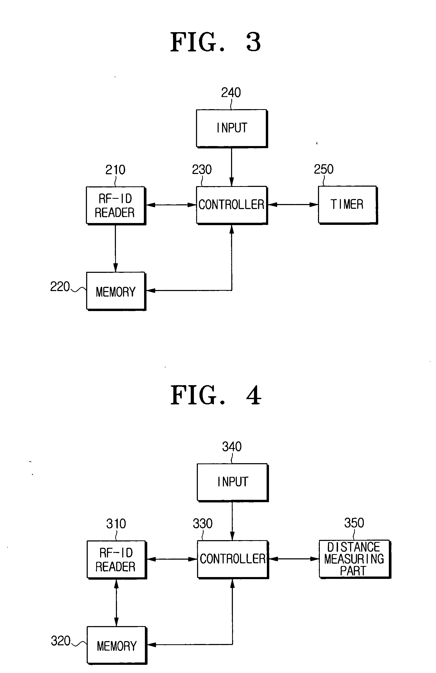 Portable device for caching RFID tag and method thereof