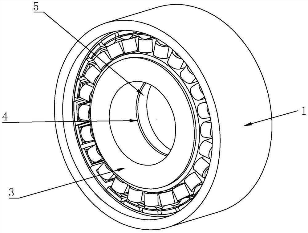 Motor and control system for enabling motor to rotate reversely