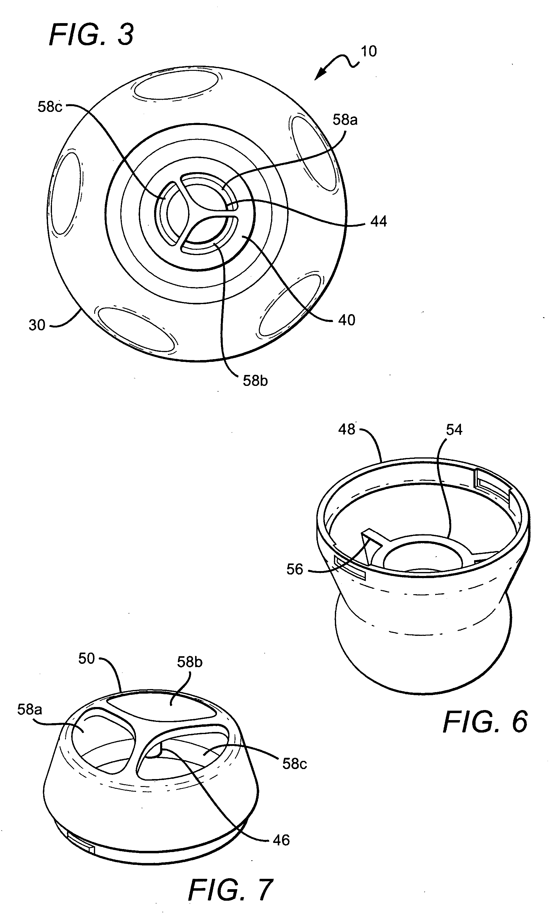 Ball pulsating hydrotherapy jet