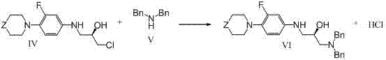 Preparation method of 3-substituted phenyl-5-(aminomethyl) oxazolidin-2-one