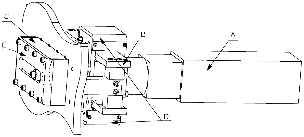 A rotary reciprocating motion device based on gear meshing and direction change