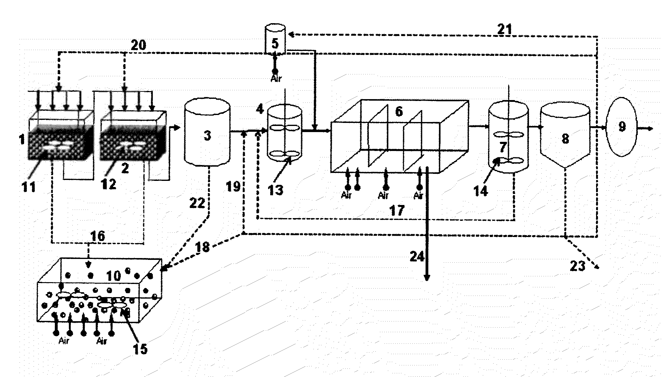 Method For Composting And Treating Food Waste By Using Wood Chips And Apparatus Therefor