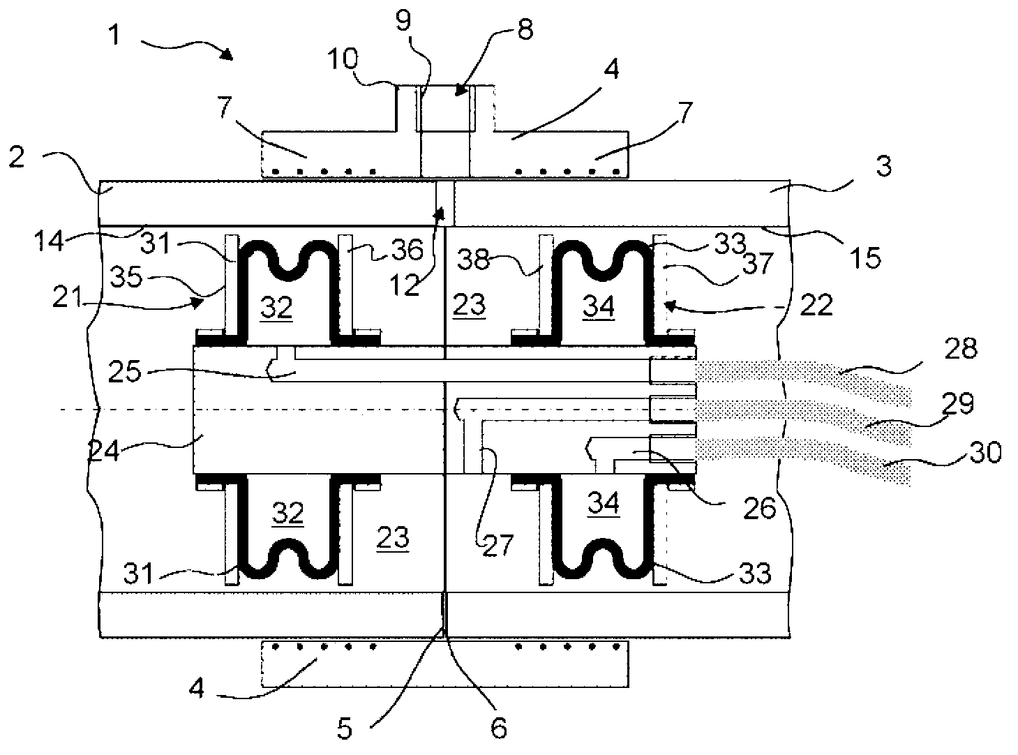 Method and apparatus for pressure testing a pipe joint