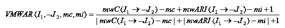 Chinese interword weighing positive and negative mode excavation method and system based on relevant coefficients