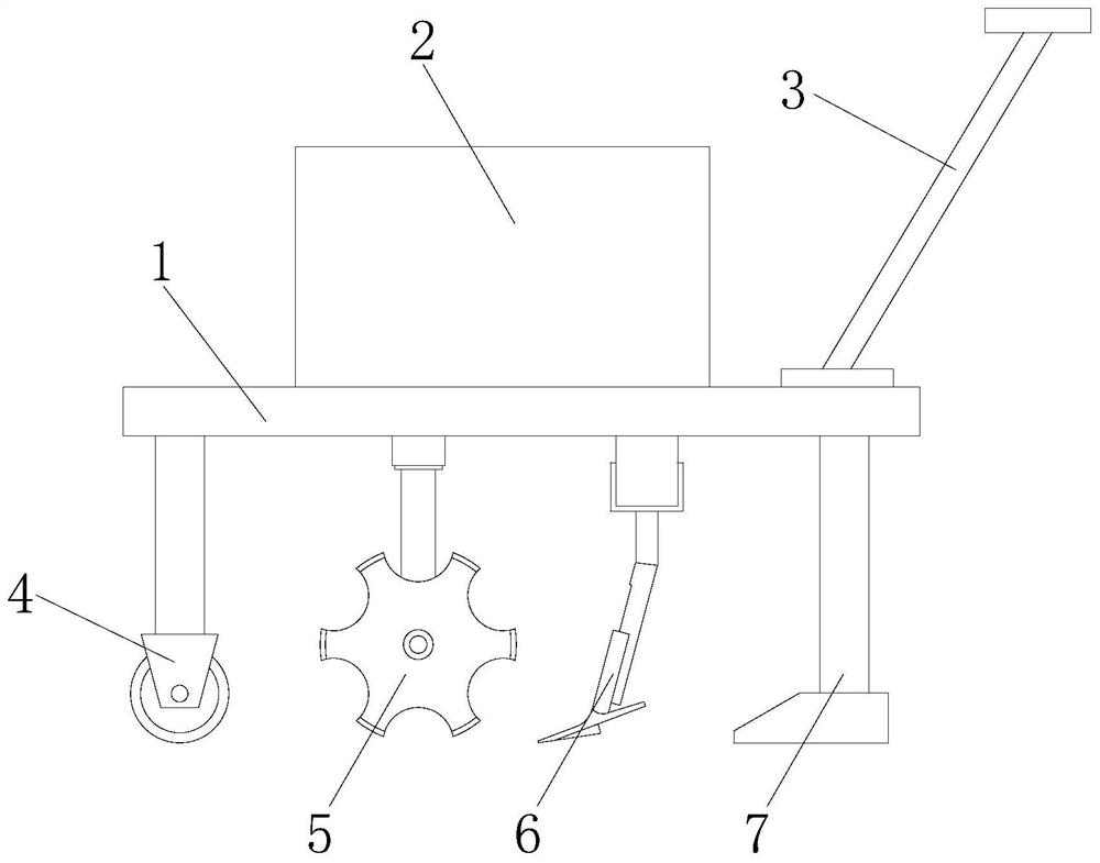 Scarifier for modern agricultural cultivation