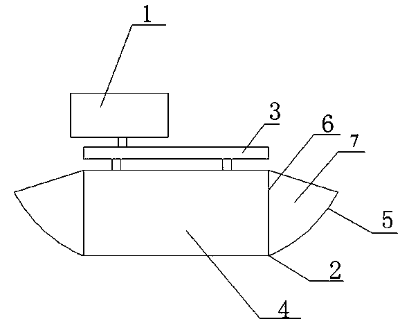 Spittoon trash can with filtering circuit