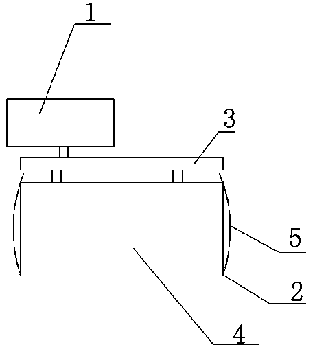 Spittoon trash can with filtering circuit