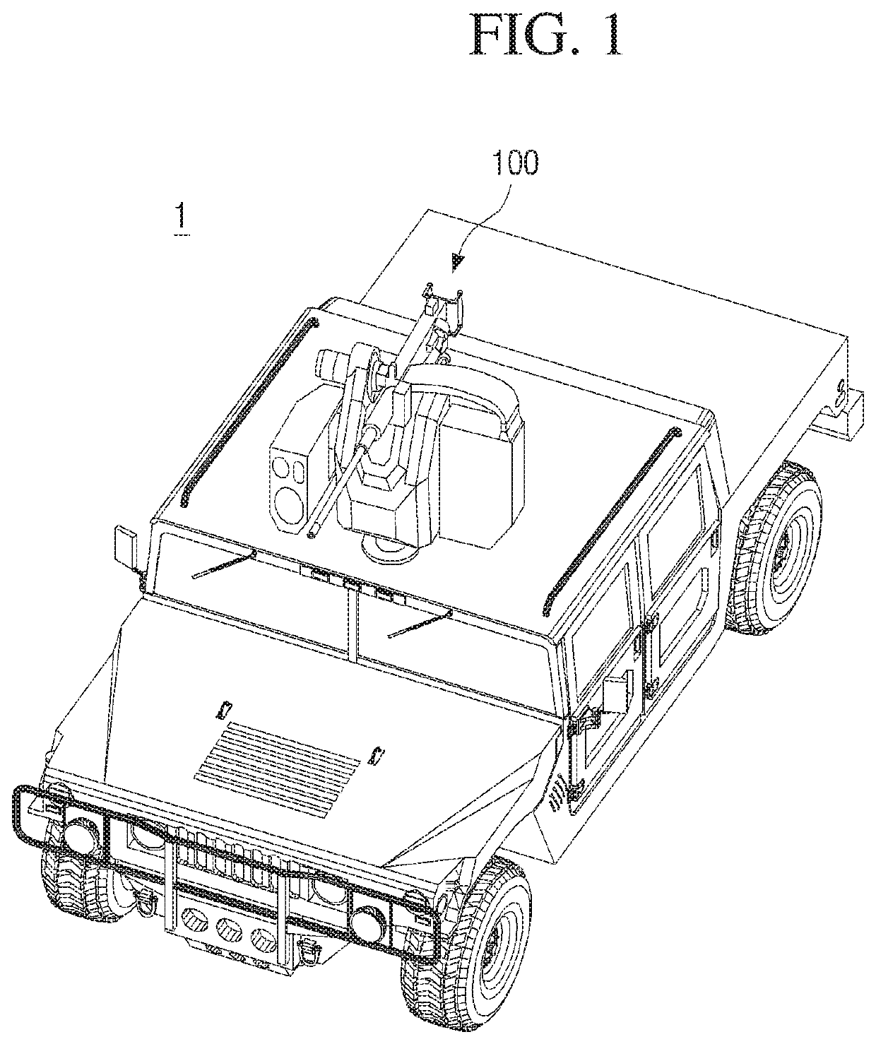 Apparatus and method for controlling striking apparatus and remote controlled weapon system