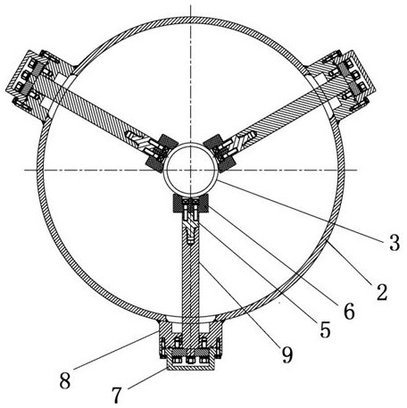 A wall bushing with removable transport supports