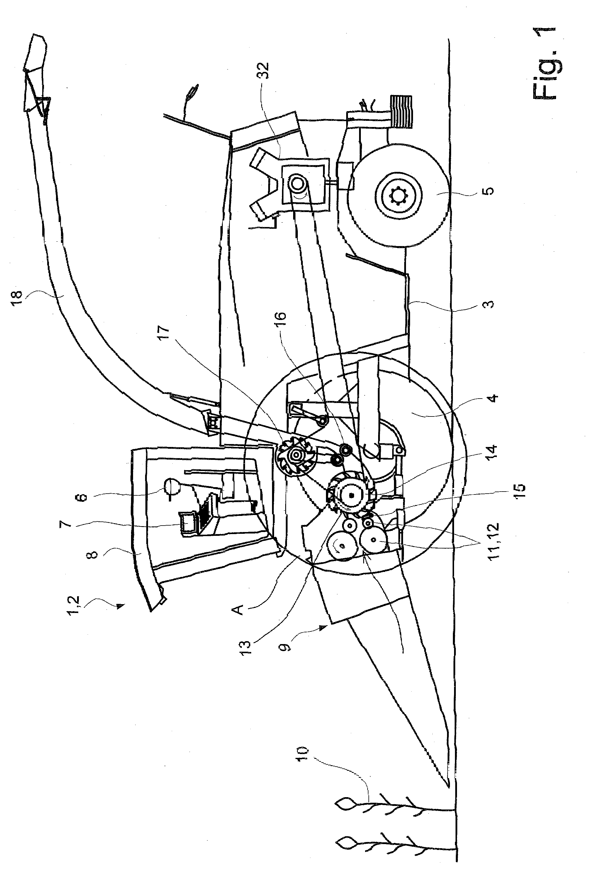 Agricultural harvesting machine