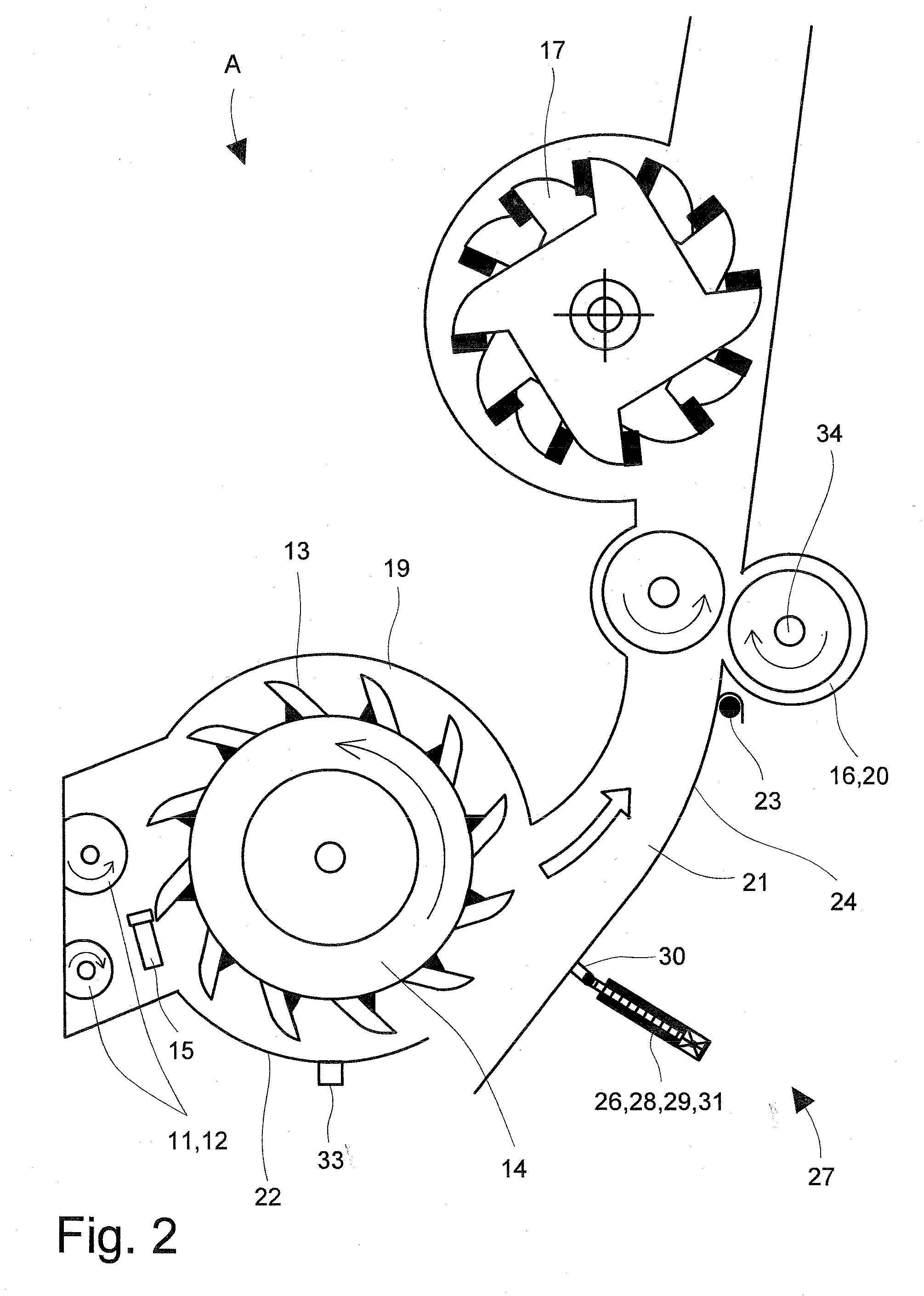 Agricultural harvesting machine