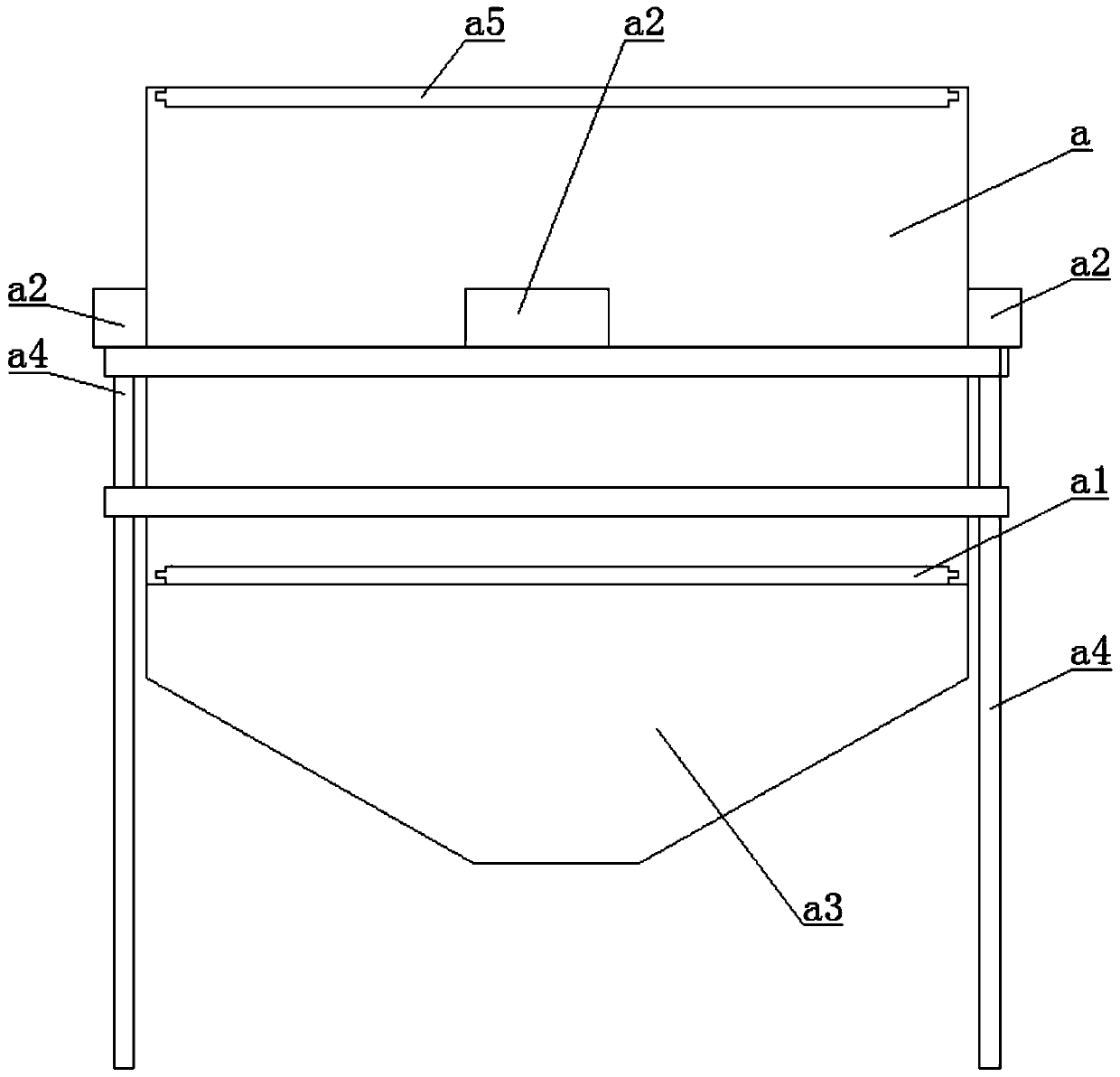 Solid medium heat conduction performance measuring device