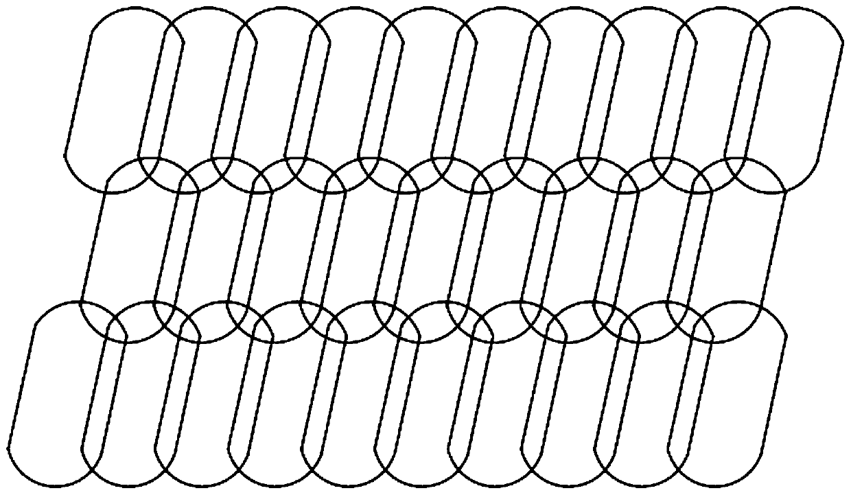 Splicing method suitable for video images of multi-focal-length camera