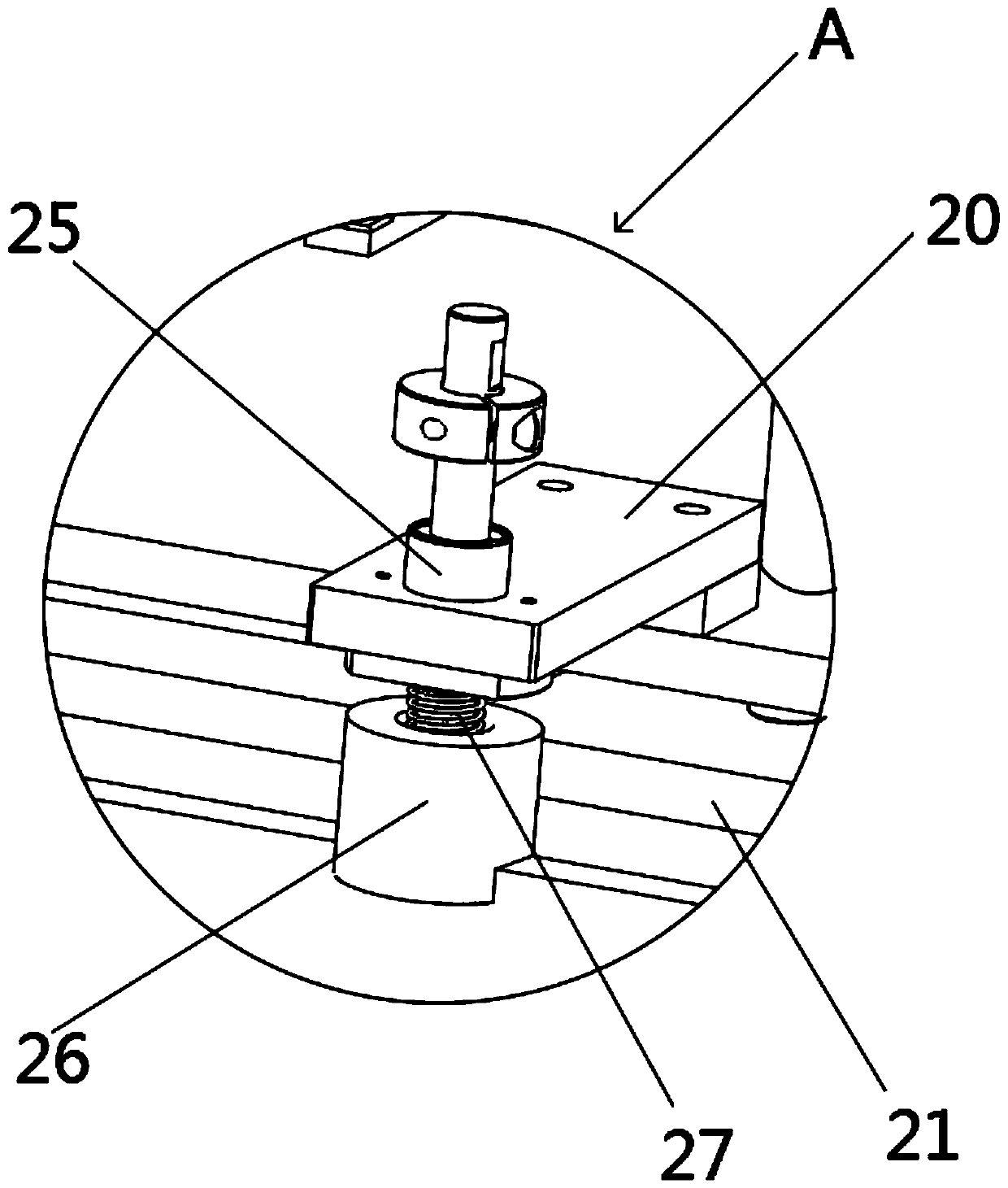 LED package transferring equipment convenient to use