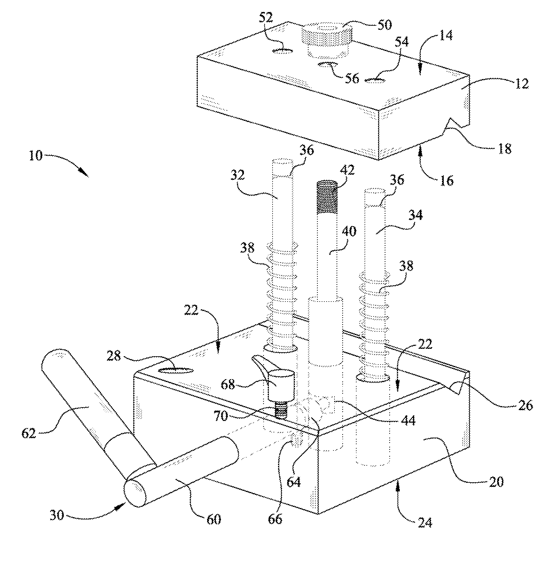 Operating table support clamp