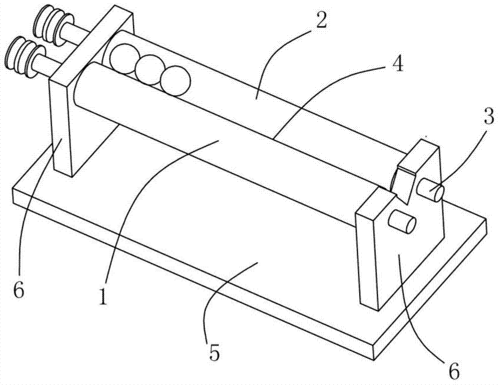 Steel ball surface development device and method