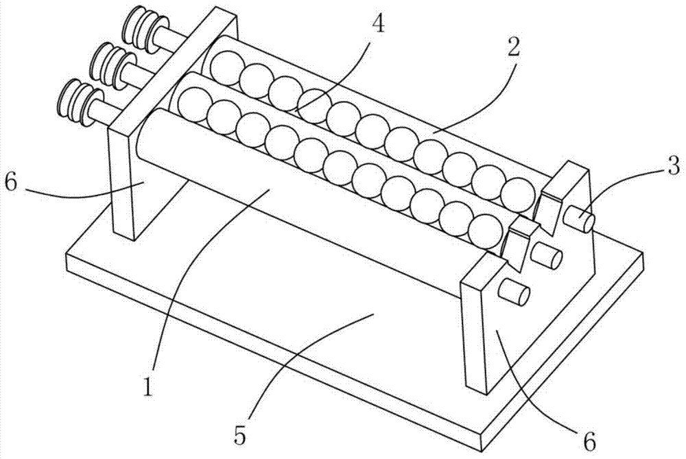 Steel ball surface development device and method