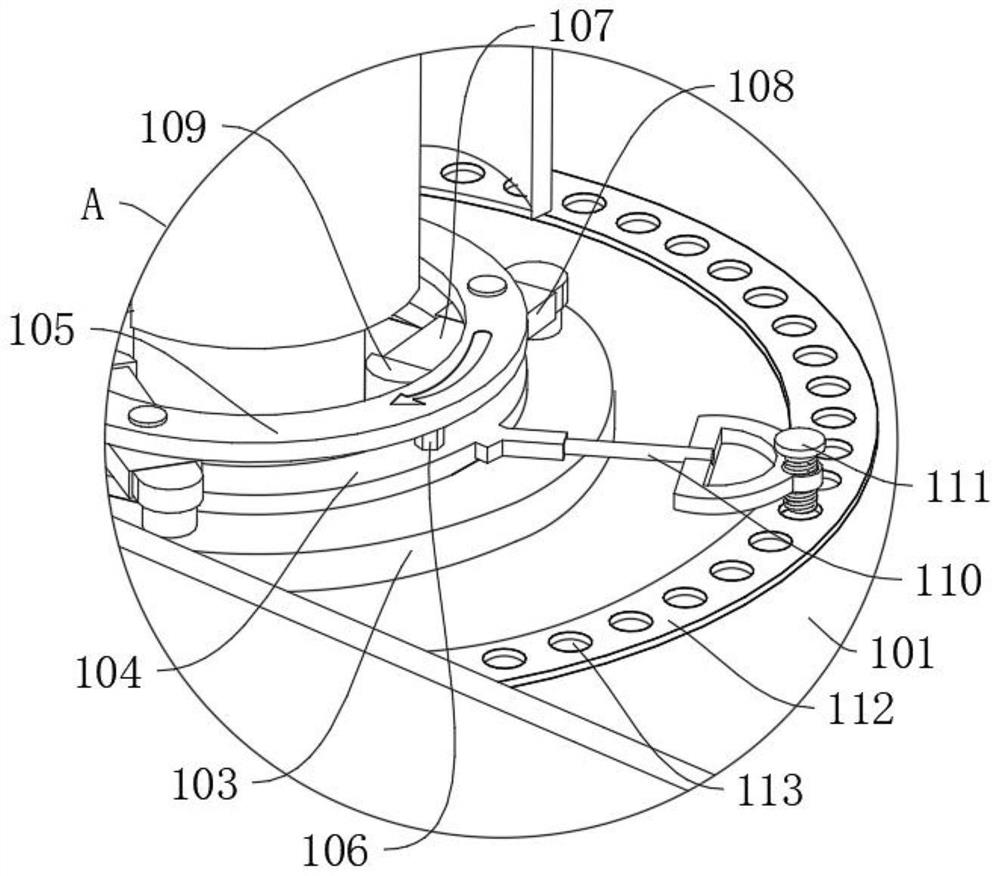 Steel structure on-site construction splicing support