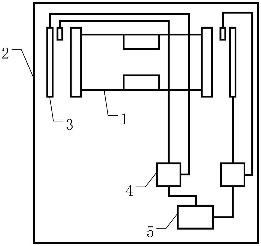 Photoionization sensor for detecting gas concentration